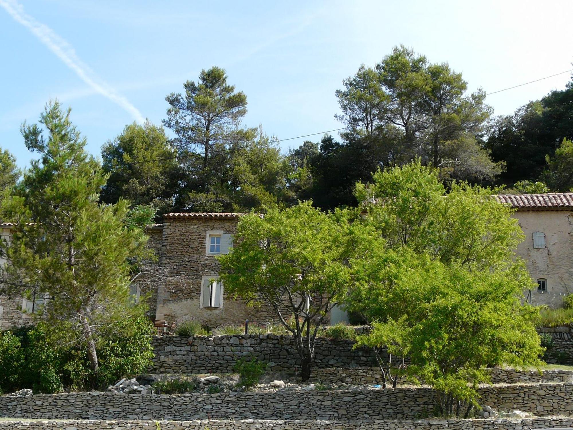 Вилла 19Th Century Provencal Mas With Pool In Provence In The Luberon, Sleeps 6 Лакост Экстерьер фото