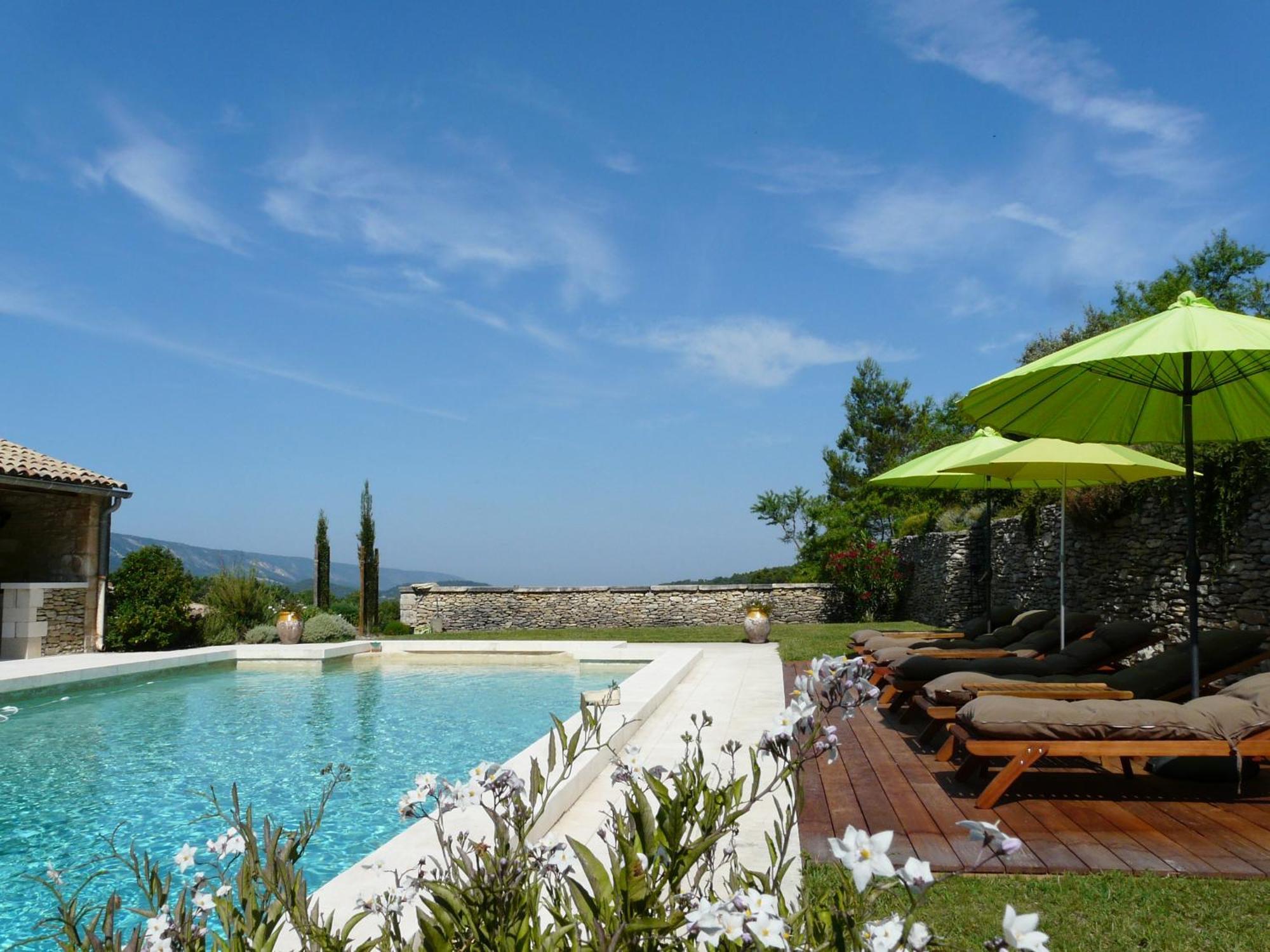 Вилла 19Th Century Provencal Mas With Pool In Provence In The Luberon, Sleeps 6 Лакост Экстерьер фото