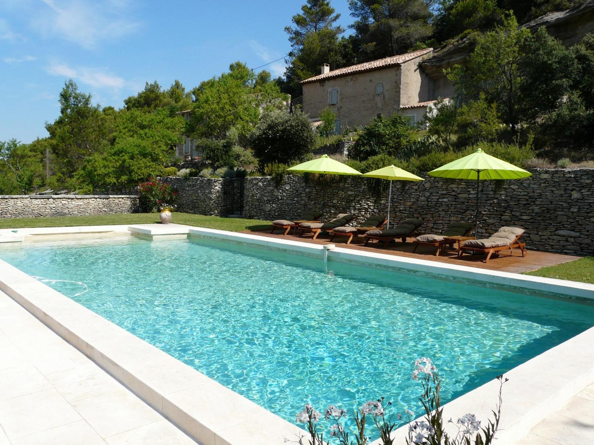 Вилла 19Th Century Provencal Mas With Pool In Provence In The Luberon, Sleeps 6 Лакост Экстерьер фото