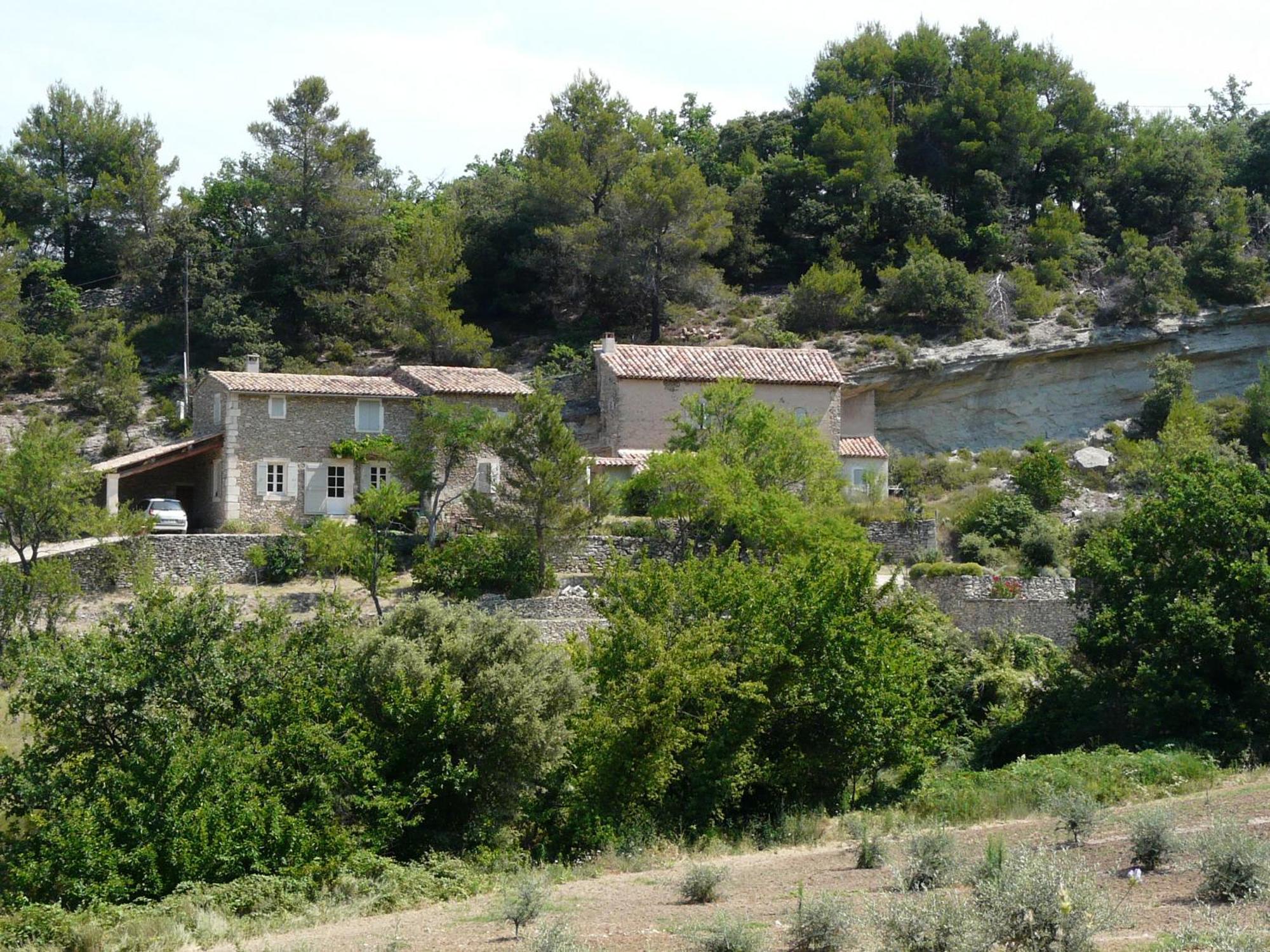 Вилла 19Th Century Provencal Mas With Pool In Provence In The Luberon, Sleeps 6 Лакост Экстерьер фото